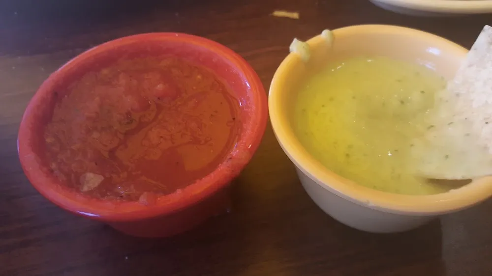 Cold Red Sauce and Cold Green Sauce